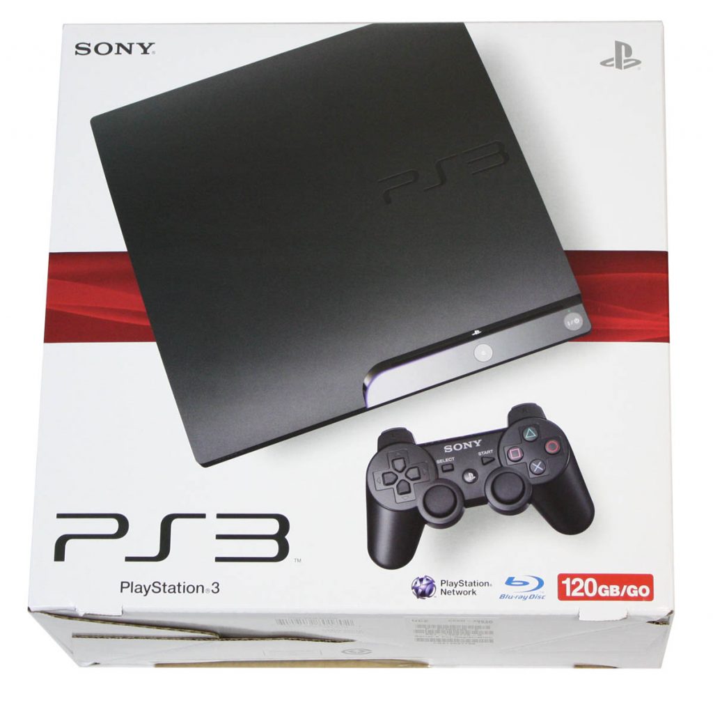 Máy PS3 Slim Hack Full Chuẩn Zin HDD 120gb
