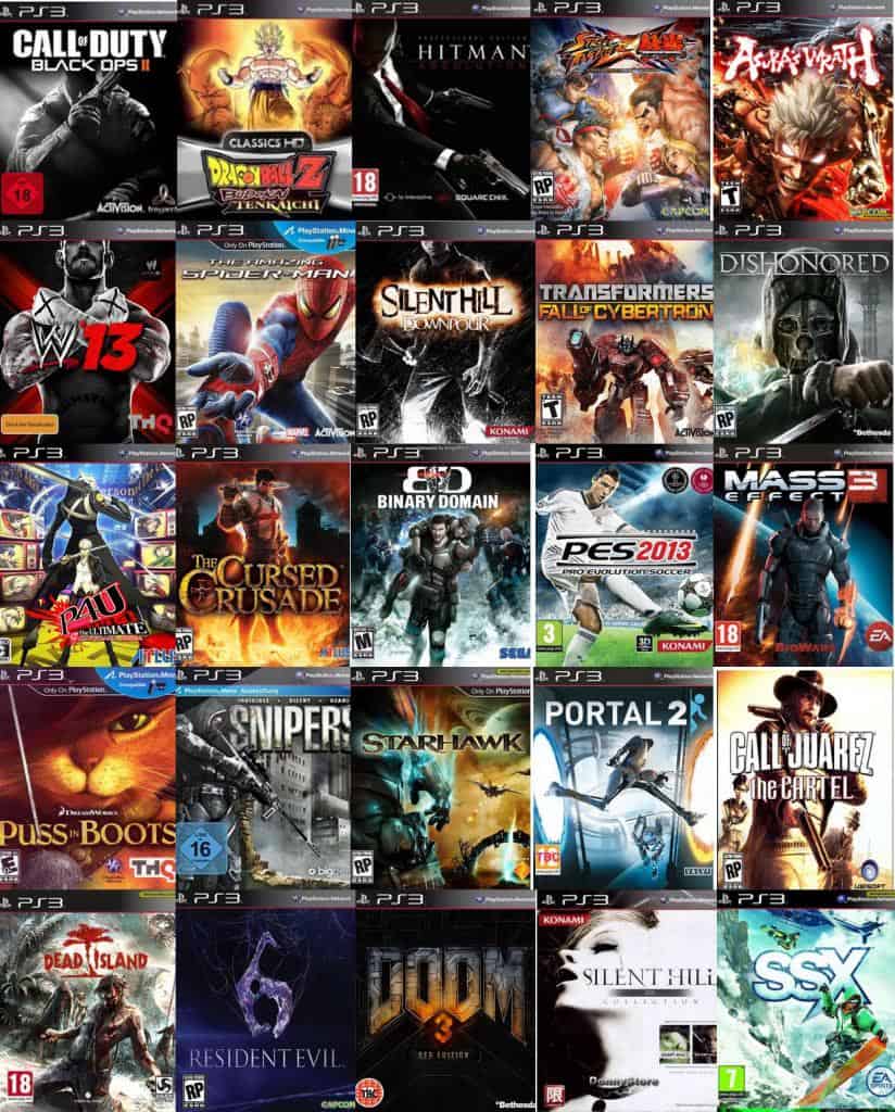 List Game PS3 Đầy Đủ